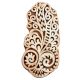 Set of 1 Piece New Wooden Printing Block